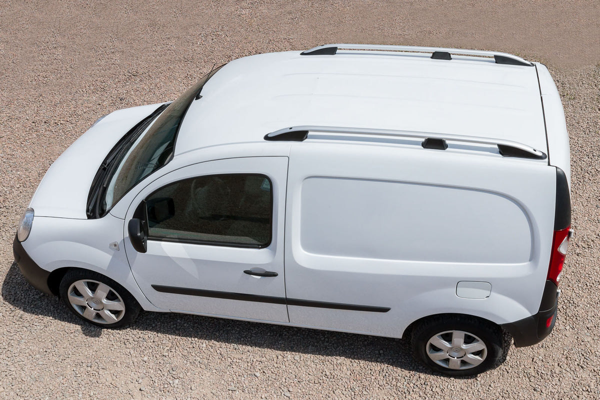 Takrails Dacia DOKKER Ventshield (2012-2021) - sett forfra