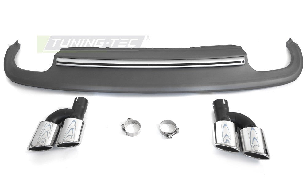 Audi A5 8T/8F sølv, dobbelt utløp