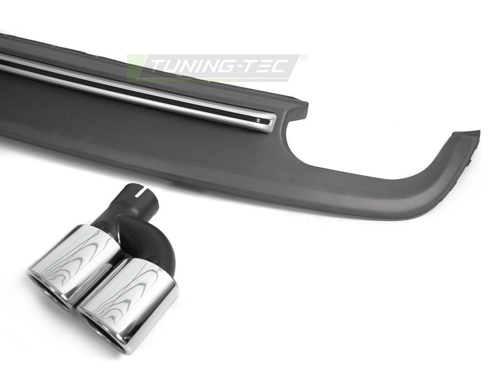 Audi A5 8T/8F sølv, dobbelt utløp