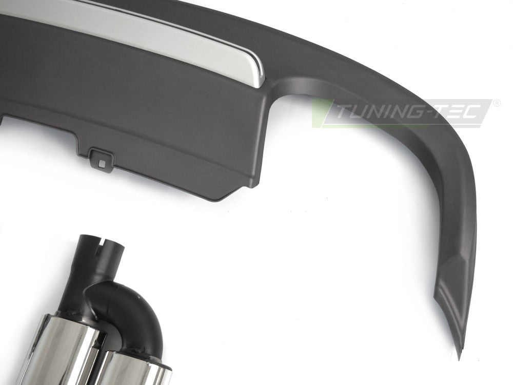 Audi A5 8T/8F sølv, dobbelt utløp