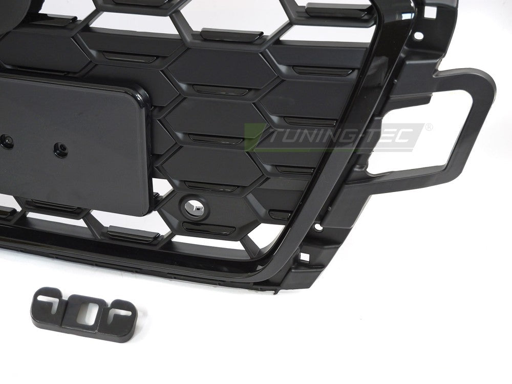 Audi A5 F5 – grill, sort høyglans (PDC)