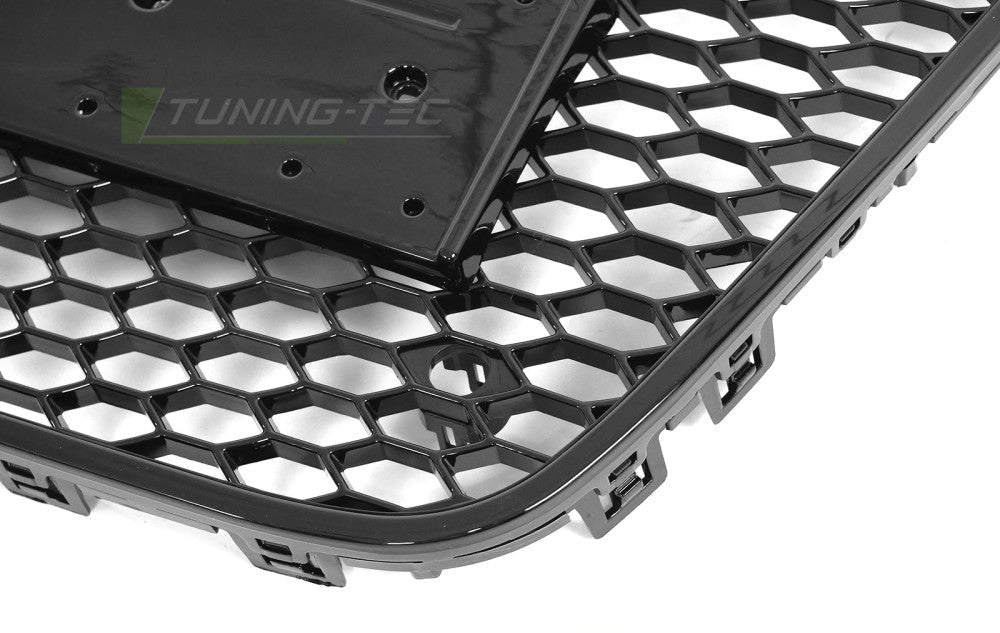 Audi A6 C7 frontgrill, blank svart