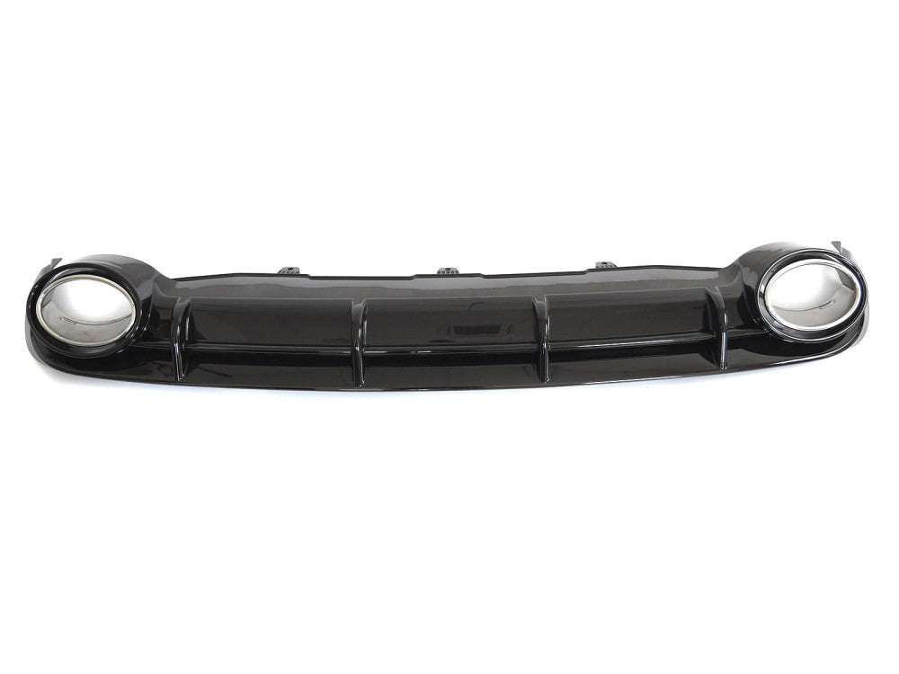 Audi A6 C7 bakdiffusor høyglans svart