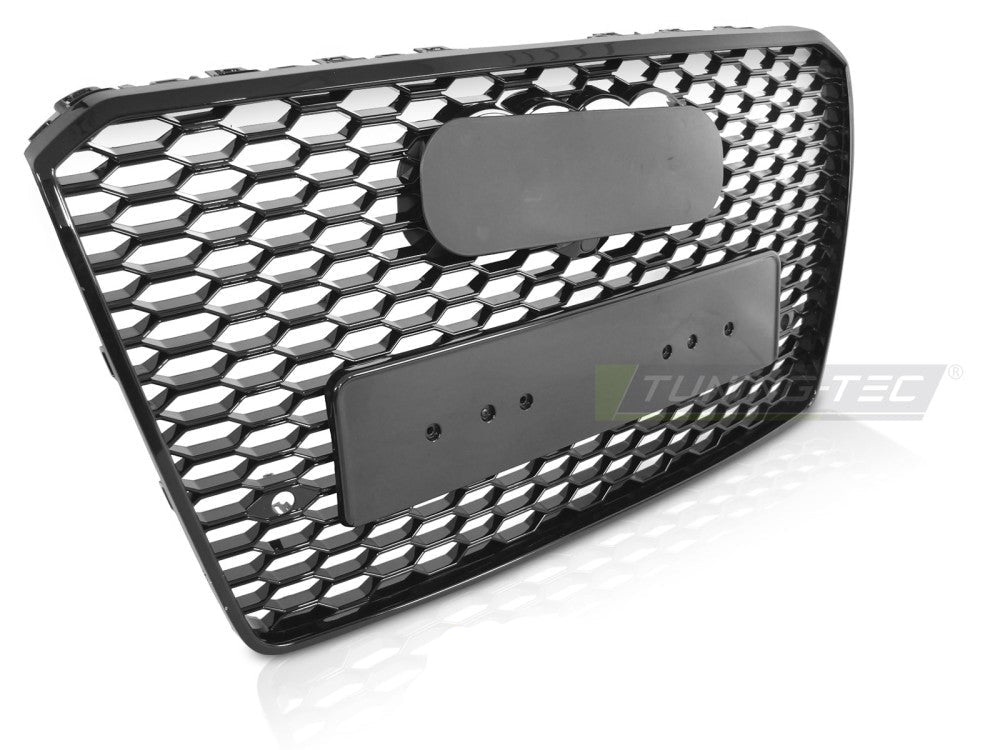 Audi A8 D4 glanssvart frontgrill PDC