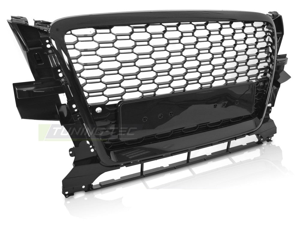 Audi Q5 8R frontgrill blank svart (PDC)