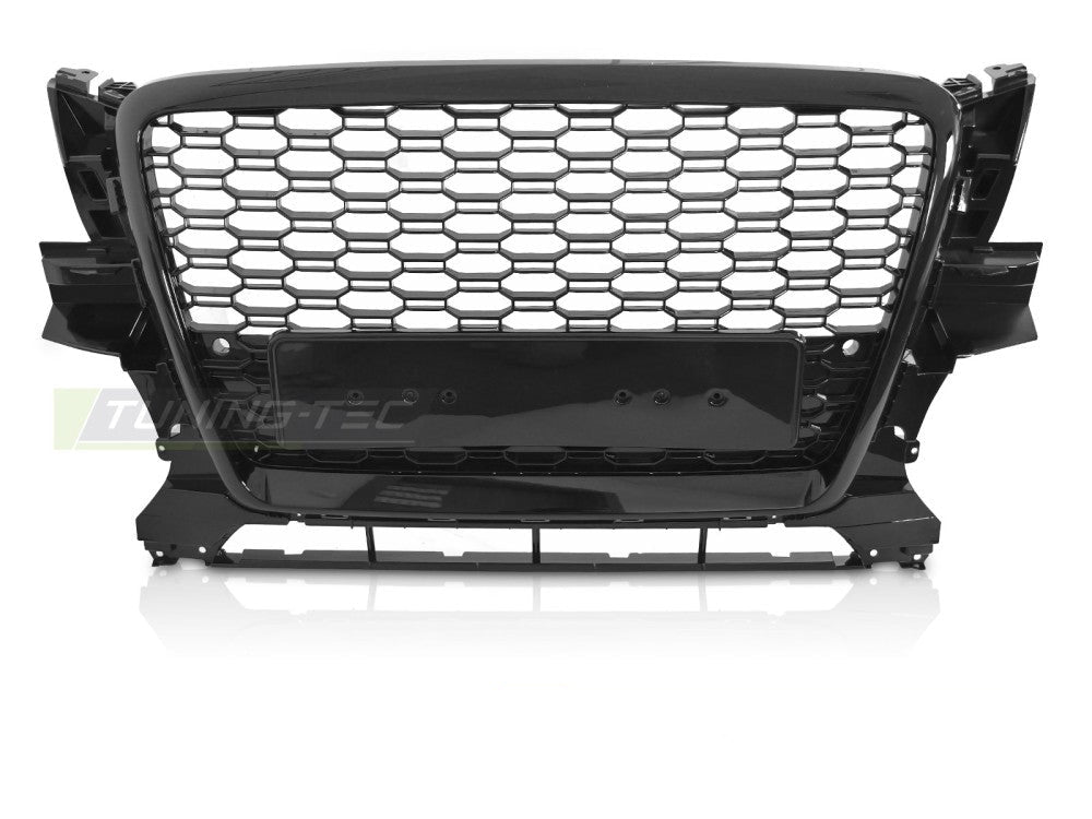 Audi Q5 8R frontgrill blank svart (PDC)