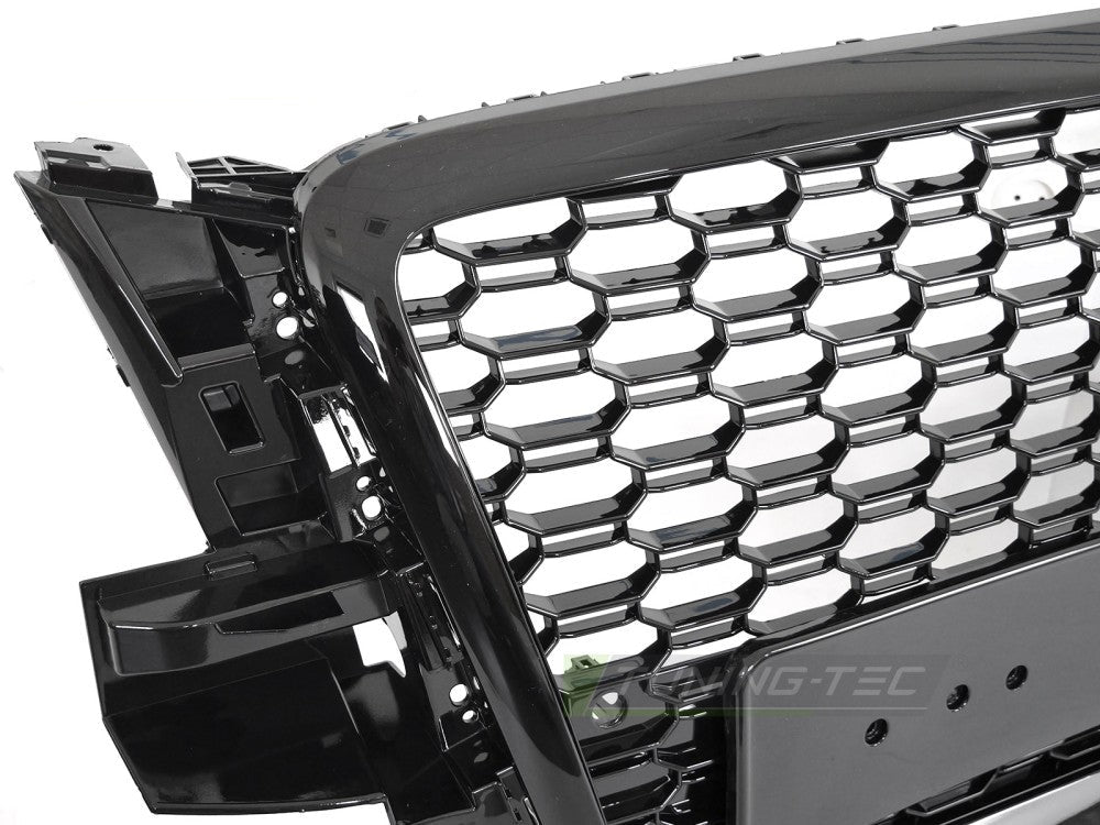 Audi Q5 8R frontgrill blank svart (PDC)