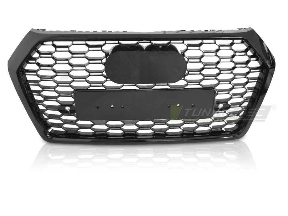 Audi Q5 FY sport-stil grill, blank svart PDC