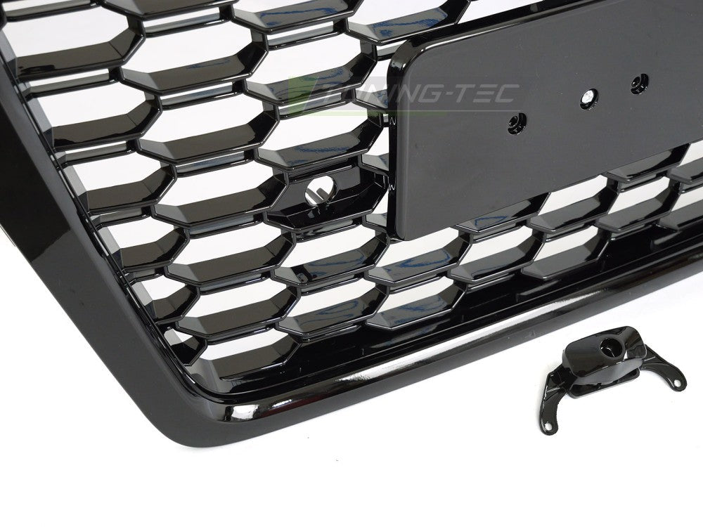 Audi Q5 FY sport-stil grill, blank svart PDC