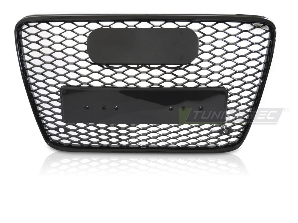 Audi Q7 4L sport-stil grill, blank svart PDC