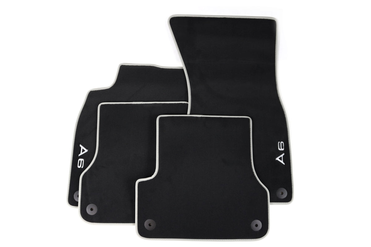 VAG OEM stoffmatter til Audi A6 C7 – antiskli bakside