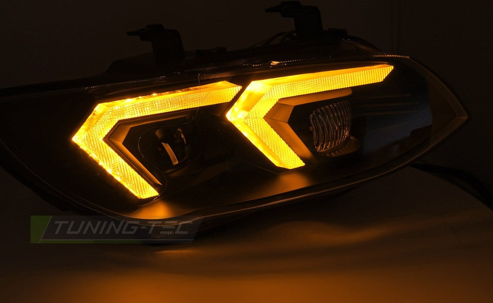 BMW E92/E93 LCI full LED svart frontlykter