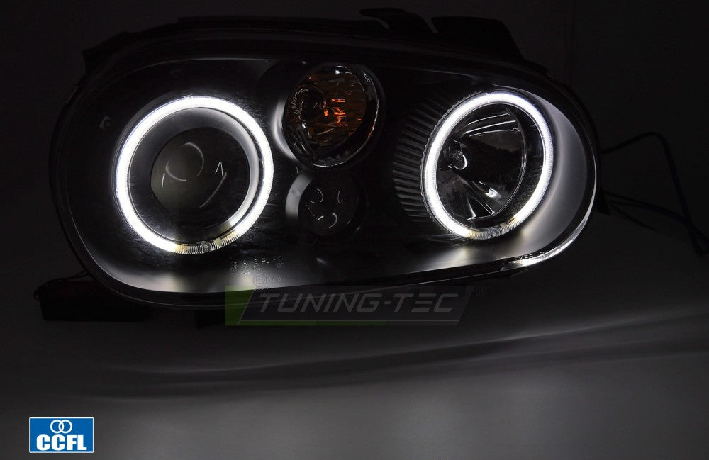 Volkswagen Golf IV Angel Eyes CCFL svart