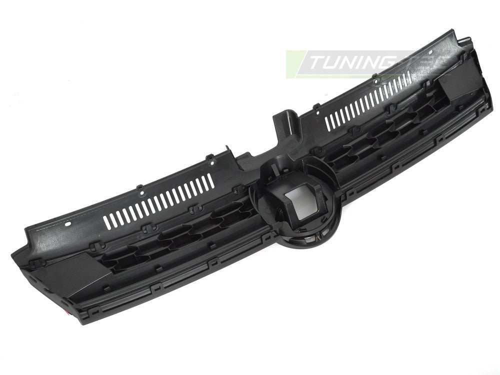 VW Golf 7 frontgrill gloss svart med rød stripe