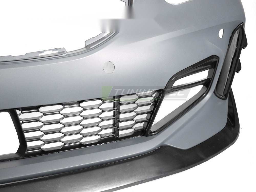 Frontfanger BMW F40 19-24 med festedetaljer.