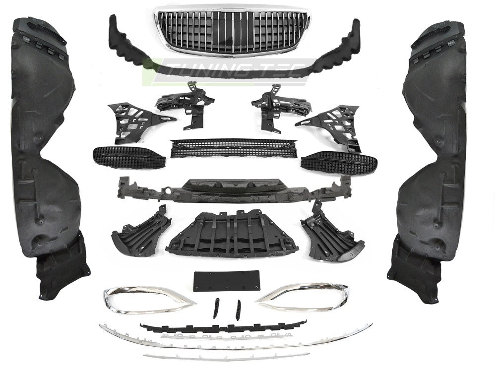 Mercedes S‑Class W222 frontfanger Sport Style PDC/ACC