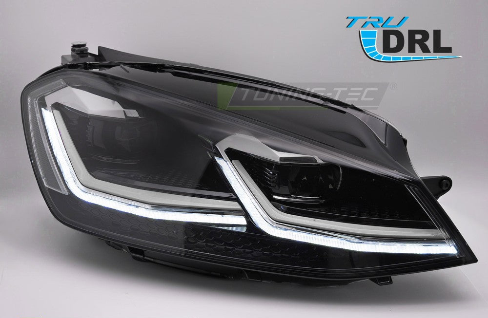 VW Golf 7 Silver Line DRL full LED frontlykter