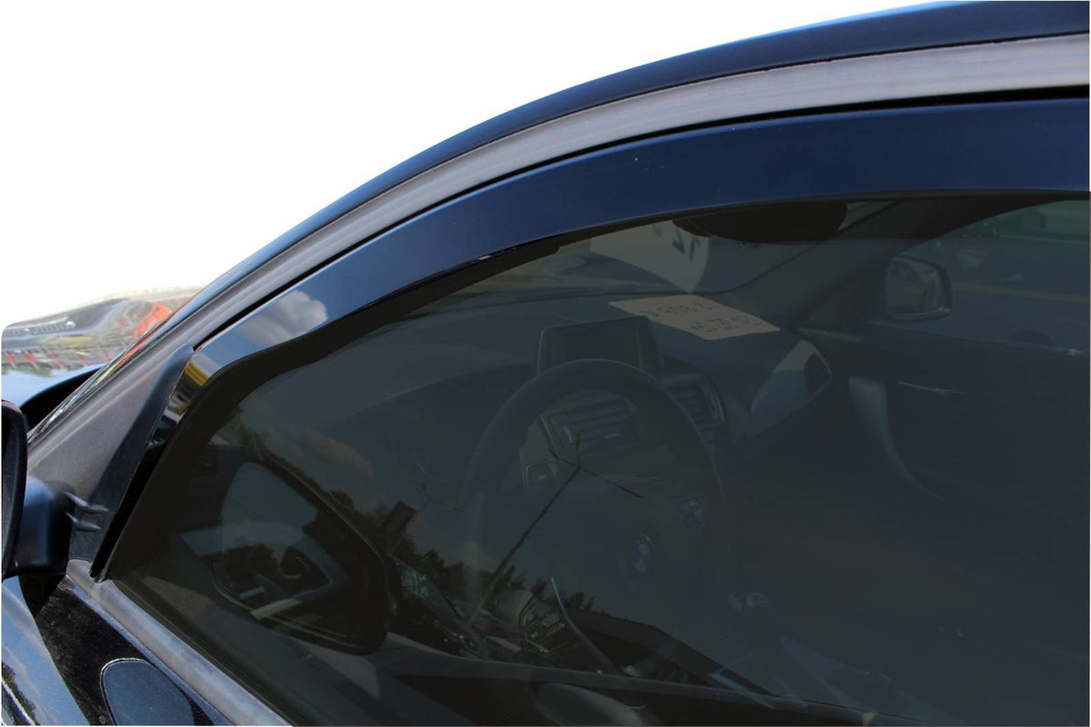 Heko vindavviser til Bmw 1 (F20) – sort transparent plexi