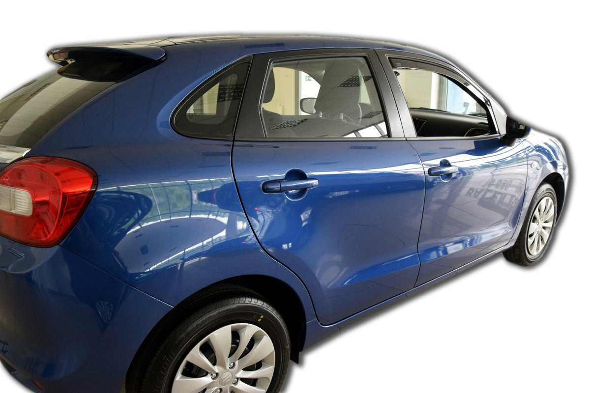 Vindavviser Suzuki BALENO 5-dørs 2016→ sett 2 stk. – PMMA Plexi - nærbilde