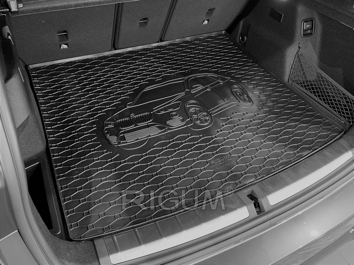 Rigum bagasjeromsmatte til Bmw X1 (F48) / X1 III (U11) / iX1 (U11 BEV) – 10 mm sidekant
