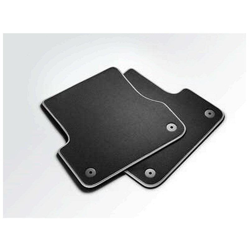 VAG OEM stoffmatter til Audi A8 D4 Hybrid – stoffmateriale svart
