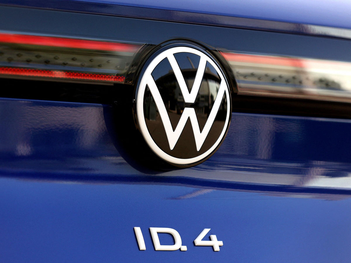 Emblem Vw ID.4 Pure White - sett bakfra