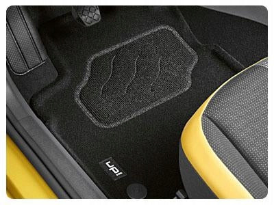 VAG OEM stoffmatter til Vw up! – stoffmateriale