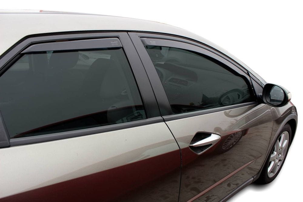 Vindavviser Honda CIVIC VIII 4-dørs (2006-2012) – PMMA Plexi - detaljer