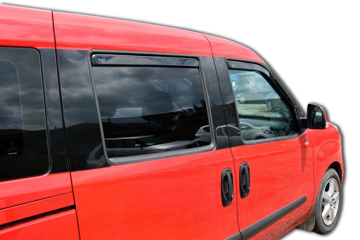 Vindavviser Fiat DOBLO II 5-dørs (2010-) – PMMA Plexi - detaljer