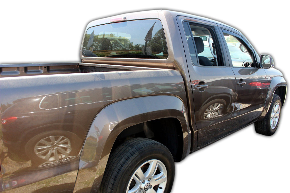 Vindavviser Vw Amarok I / sett 2 stk. (2009-2020) – PMMA Plexi - detaljer
