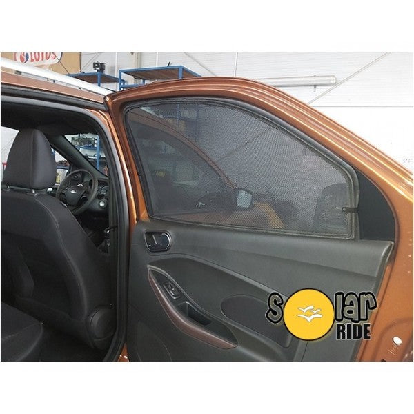 Solskjerm Ford Ka+ / Ka III (2016-2020) (2 stk) - sett forfra