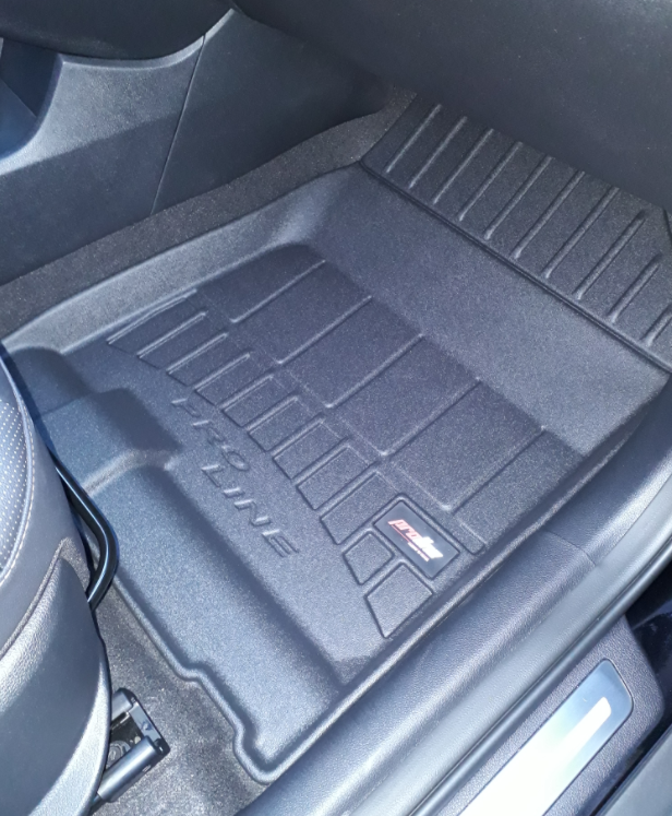 Gulvmatter Kia e-Niro I (2018-2022) – 3D Premium med sidekant - detaljer