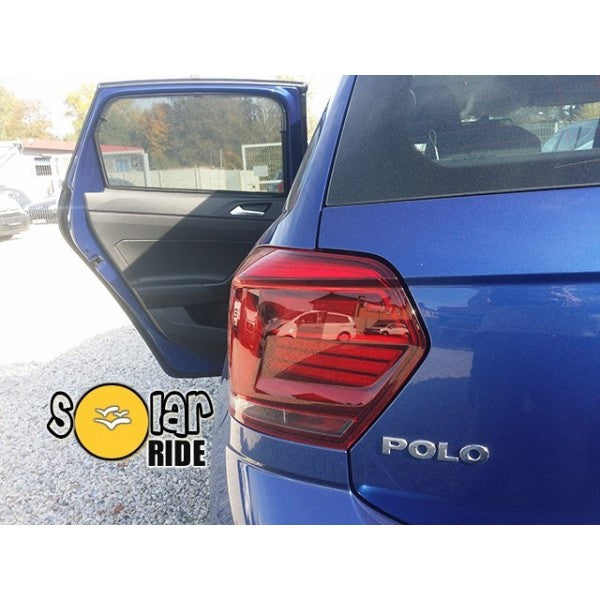 Solskjerm Vw Polo VI (2017-) (2 stk) - sett forfra