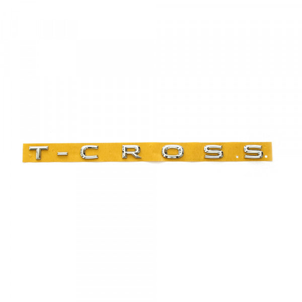 Emblem/logo til Vw T-Cross > Chrome med kromfinish for bakluke, original Volkswagen-logo fra Genuine® Volkswagen AG