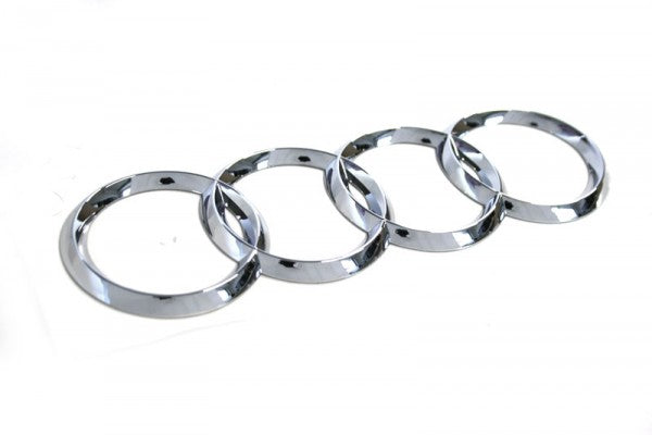 Emblem/logo til Audi A3 8P / Audi A4/S4 2001-2009 Chrome i kromfinish, original Audi-del