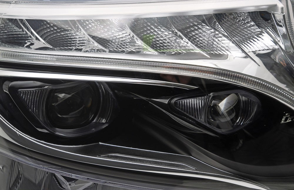 Mercedes Vito/V-klasse W447 full LED frontlykter svart