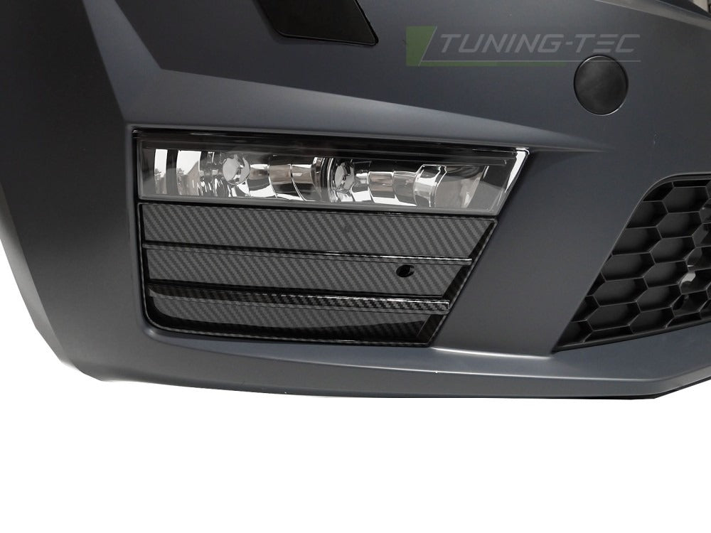 Støtfanger Foran Skoda Octavia III 12-16 sett fra siden.