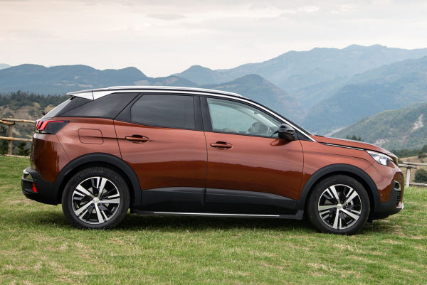 Stigtrinn fra Ventshield til Peugeot 3008 2016-2024 i aluminium med enkel montering