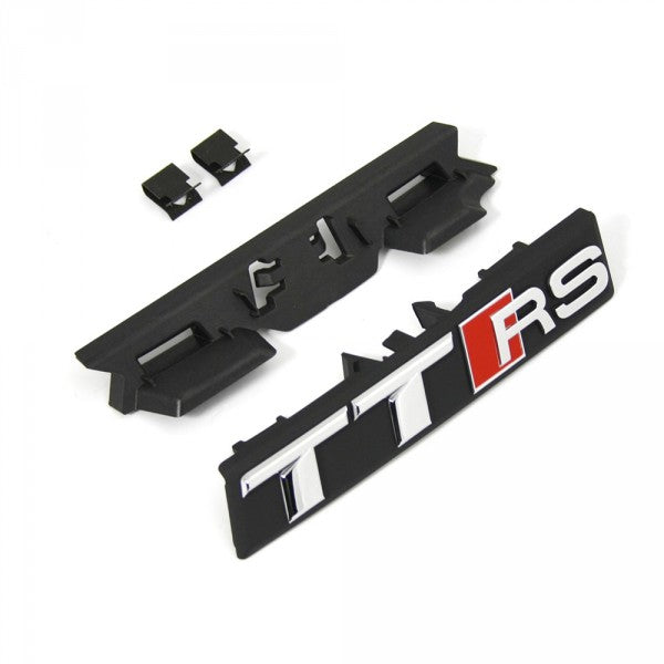 Emblem Audi TTRS (8S) Black - sett forfra
