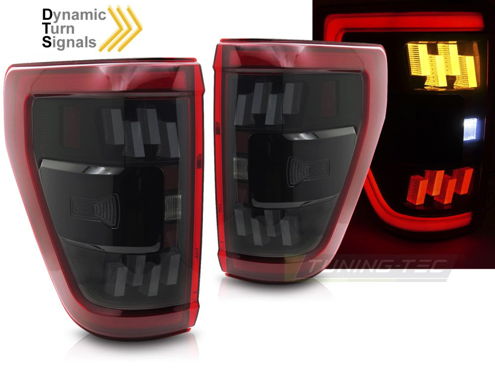 Ford F-150 XIV LED baklykter rød, sekvensielle