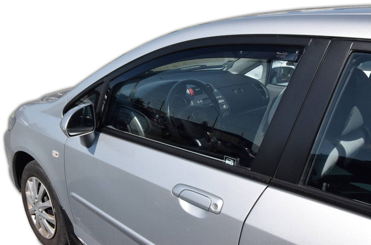 Vindavviser Honda CITY 4-dørs (2006-2009) – PMMA Plexi - detaljer