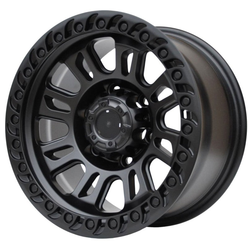 Felger 6x139,7 15x8 ET0 110,1 matt svart