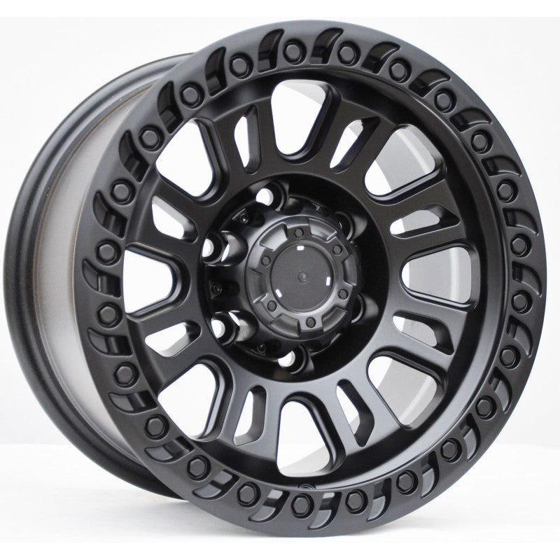 Felger 6x139,7 15x8 ET0 110,1 matt svart