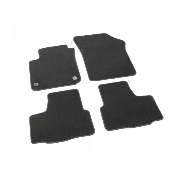 VAG OEM stoffmatter til Seat Mii – svart stoffmateriale