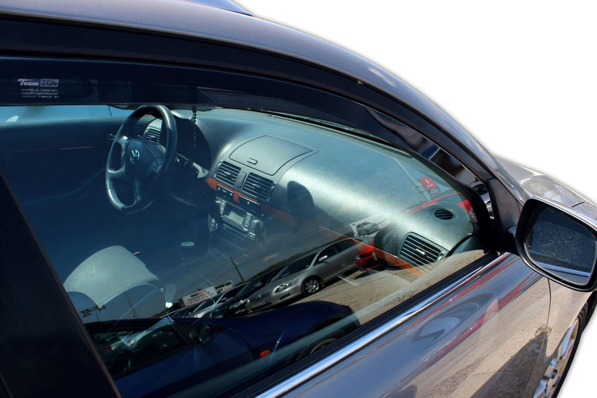 Heko vindavviser til Toyota Avensis II (T25) Stasjonsvogn – sort transparent design