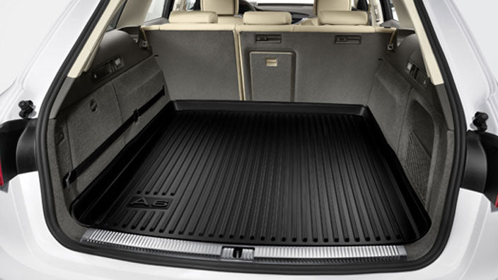 VAG OEM bagasjeromsmatte til Audi A6 C7 Avant / A6 Allroad – 50 mm sidekant