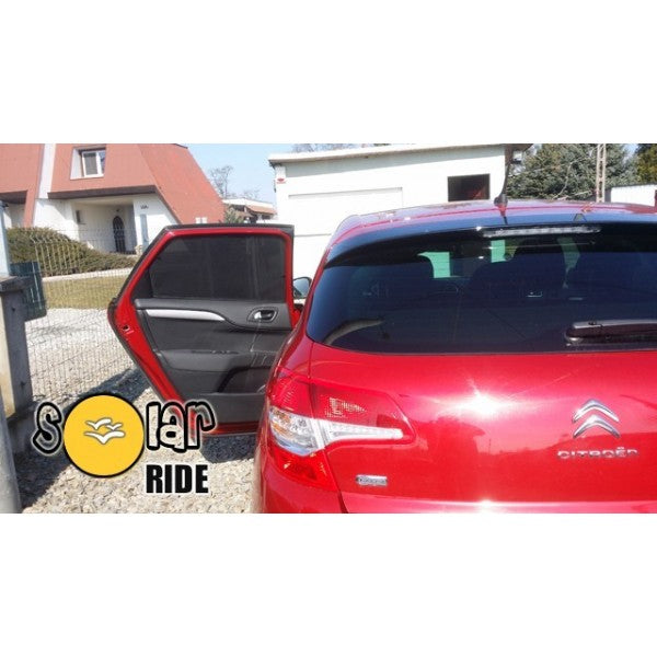 Solskjerm Citroen C4 II (2010-2018) (2 stk) - sett forfra
