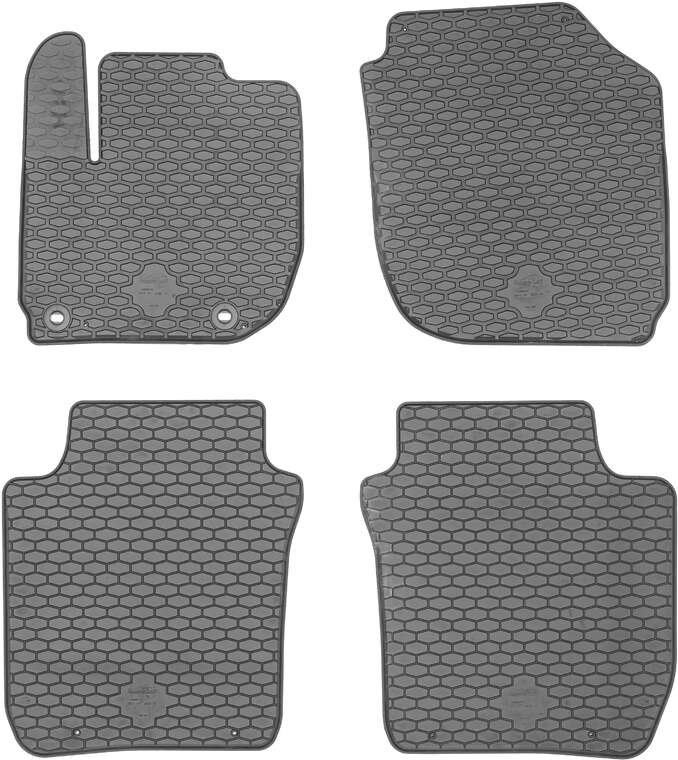 DomLine gummimatter til Honda Jazz IV / Jazz Crosstar – luktfrie, vanntette, sklisikker overflate og perfekt passform