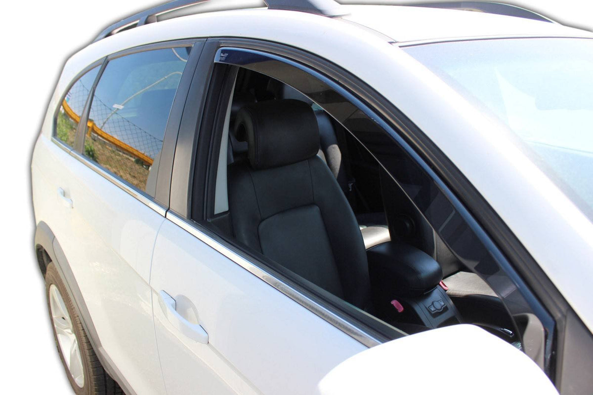 Heko vindavviser til Chevrolet CAPTIVA 5-dørs 09. – svart transparent