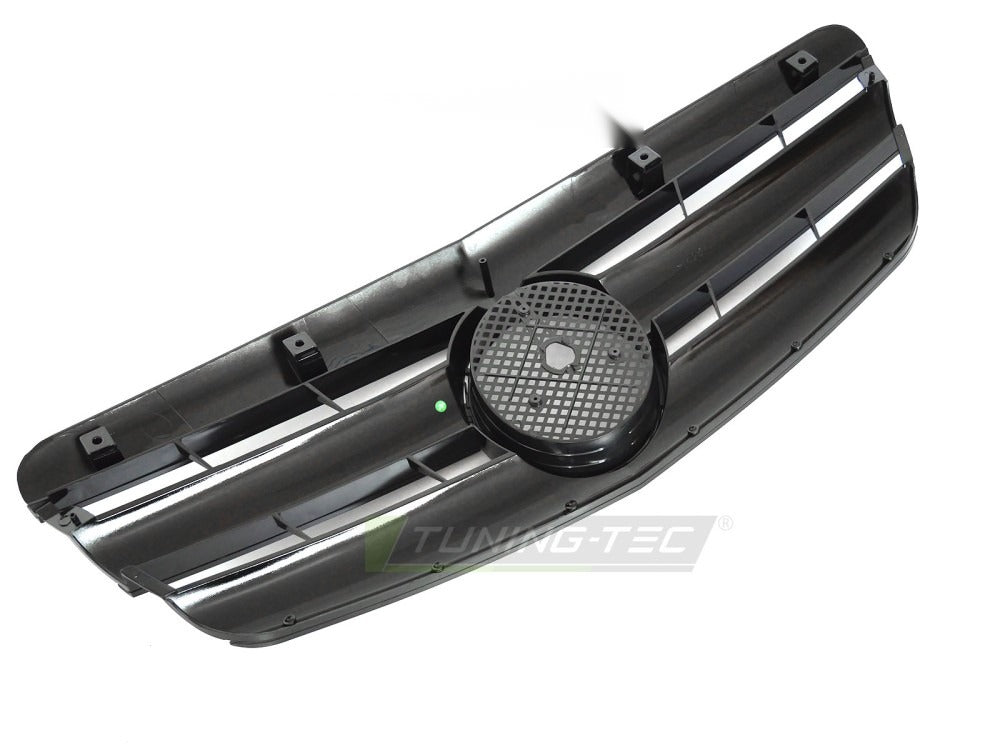 Grill Mercedes S-Klasse W221 05-09 sort med festedetaljer.